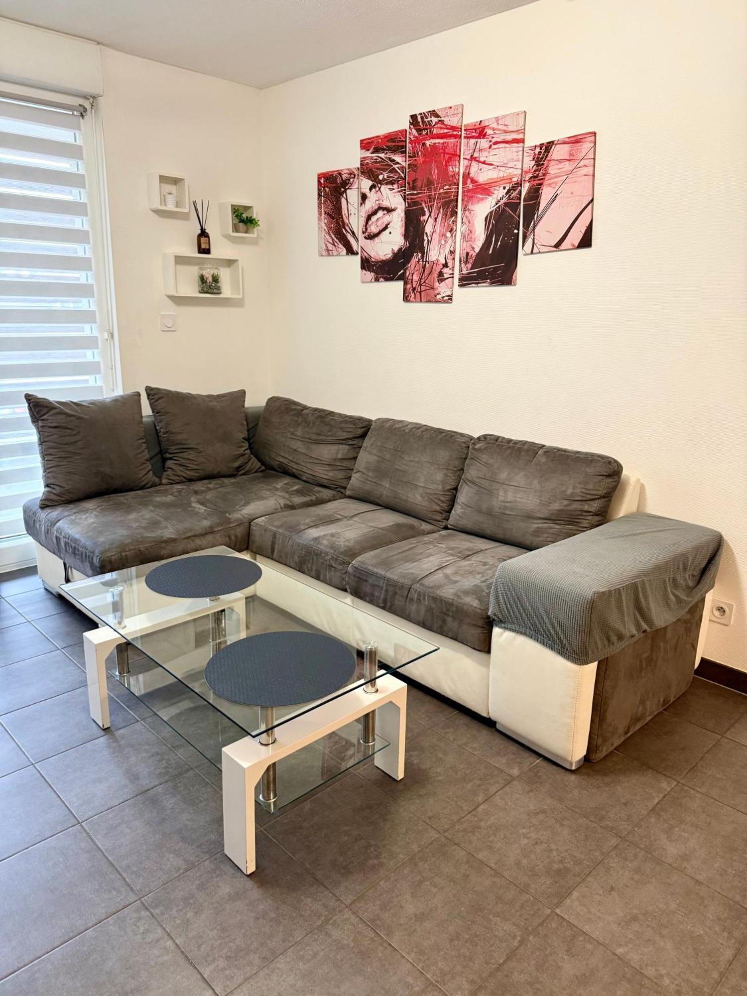 Le T2 Appartement Moderne Avec Terrasse Et Parking Estrasburgo Exterior foto